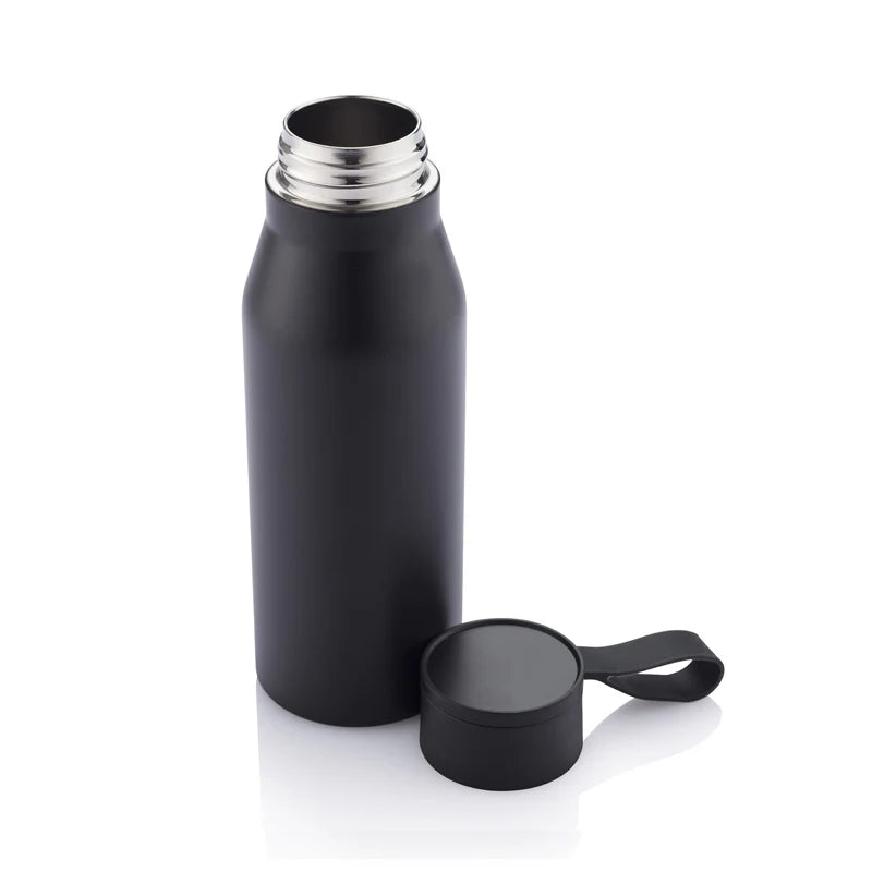 Nebra Vacuum Insulated Bottle with Loop (Black)
