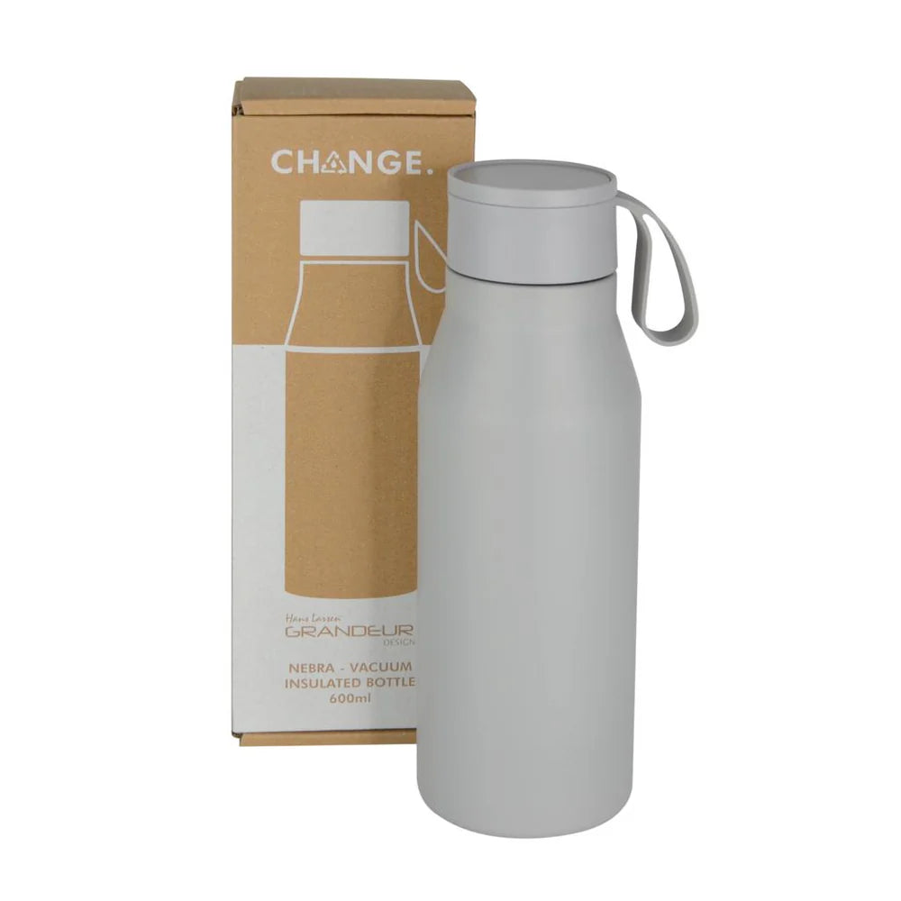 Nebra Vacuum Insulated Bottle with Loop (Grey)