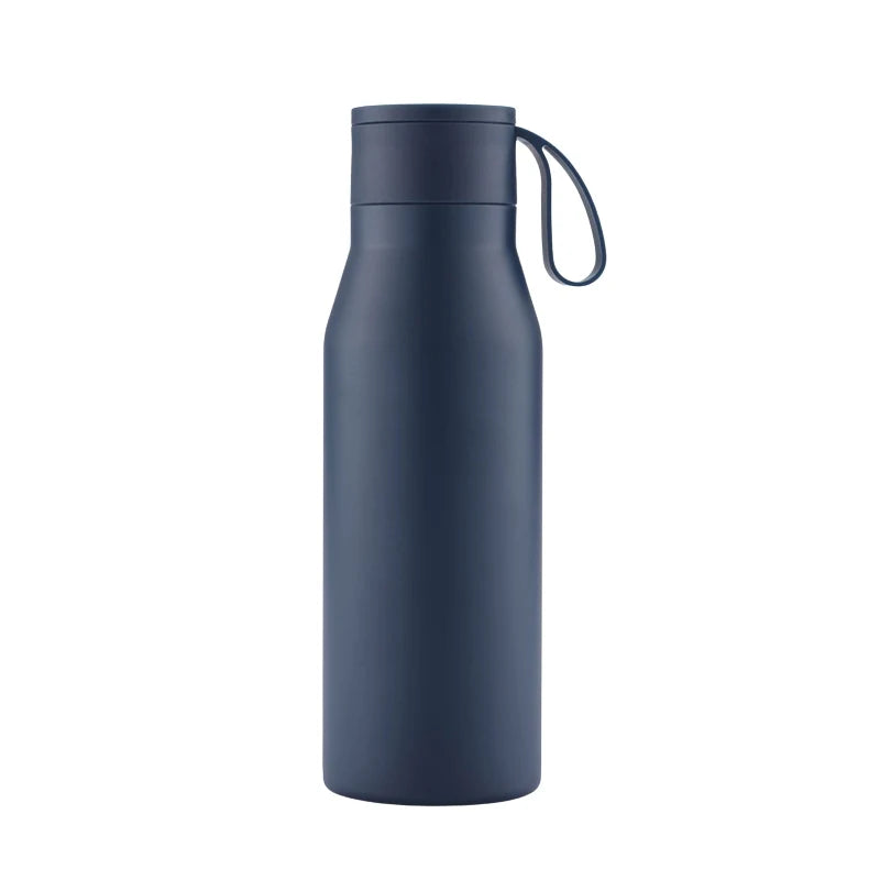 Nebra Vacuum Insulated Bottle with Loop (Navy Blue)