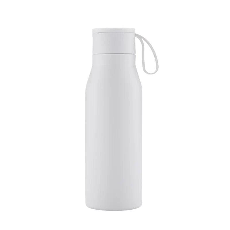 Nebra Vacuum Insulated Bottle with Loop (White)