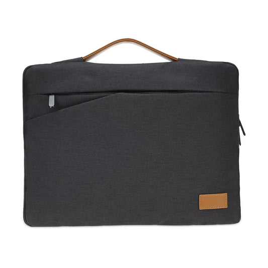 Salcea Santhome® Laptop Sleeve Black/Tan